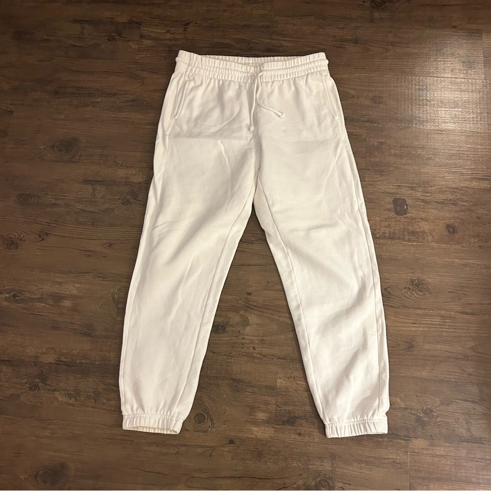 TNA CozyAF Fleece Pants in Cream